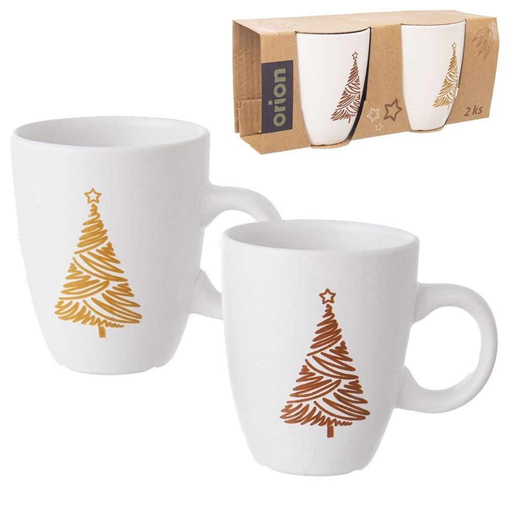 Ceramic mugs 140 ml 2 pcs.