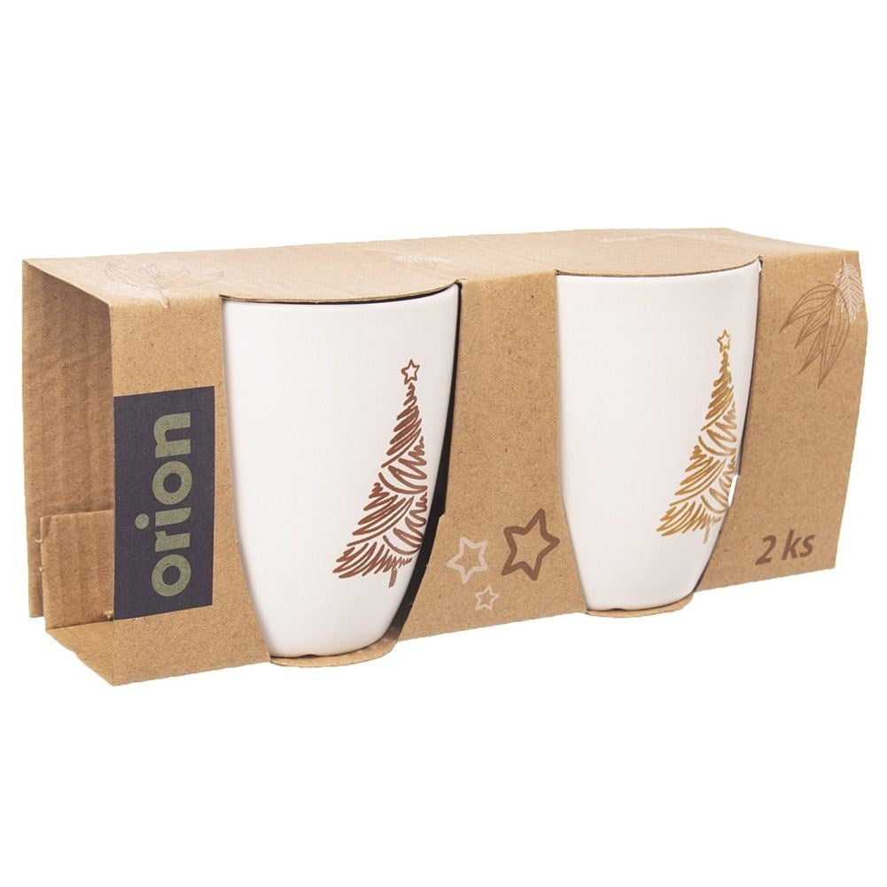 Ceramic mugs 140 ml 2 pcs.