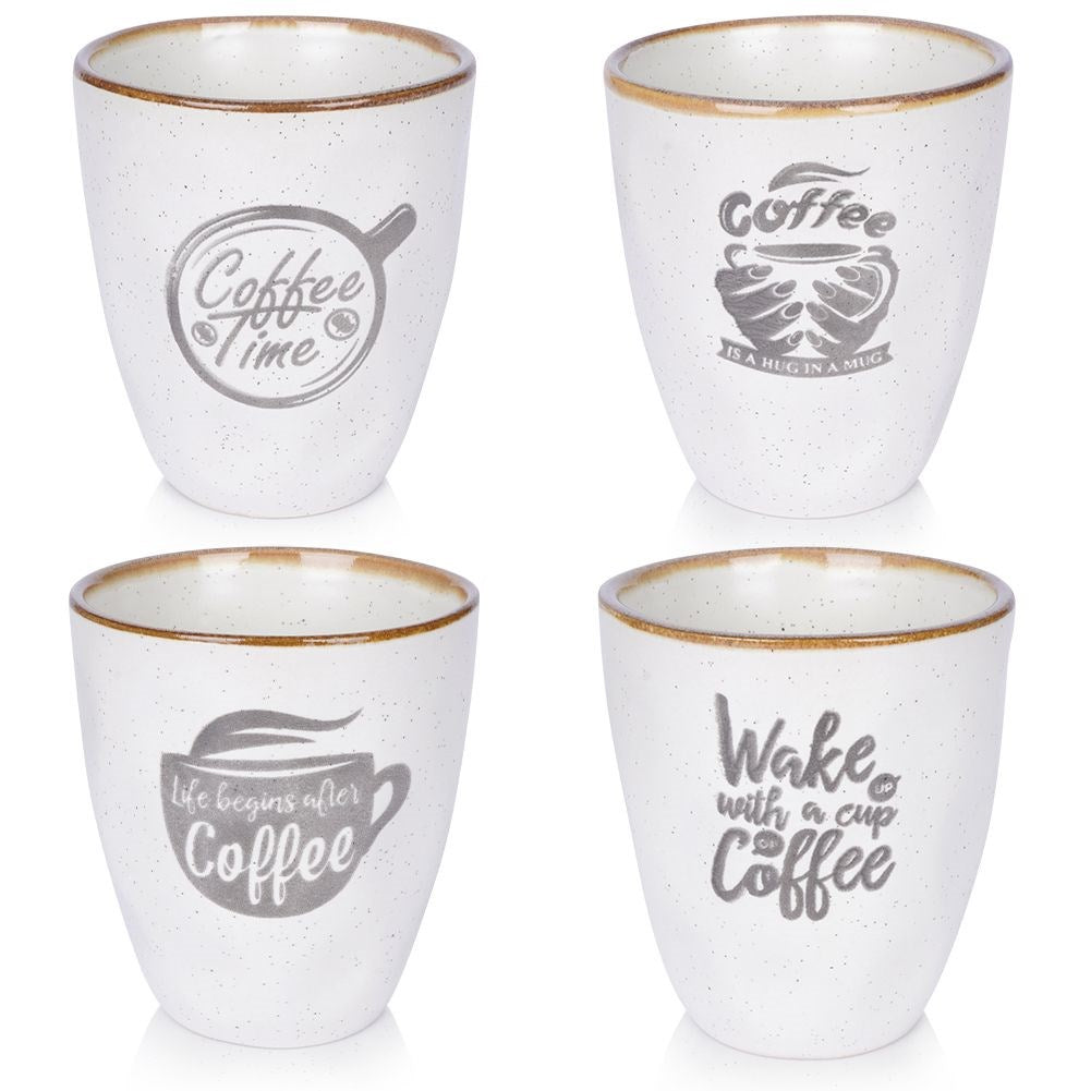 Ceramic mugs 160 ml 4 pcs.