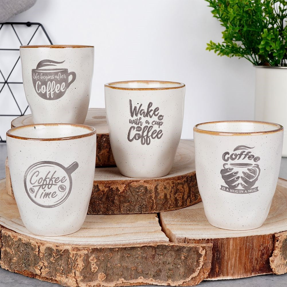 Ceramic mugs 160 ml 4 pcs.