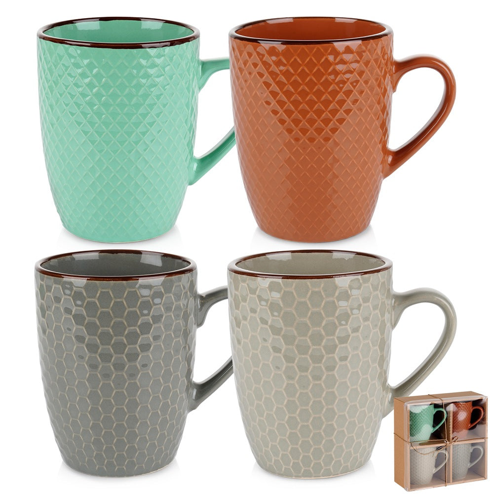 Ceramic mugs 400 ml 4 pcs.