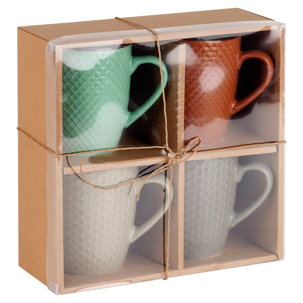 Ceramic mugs 400 ml 4 pcs.