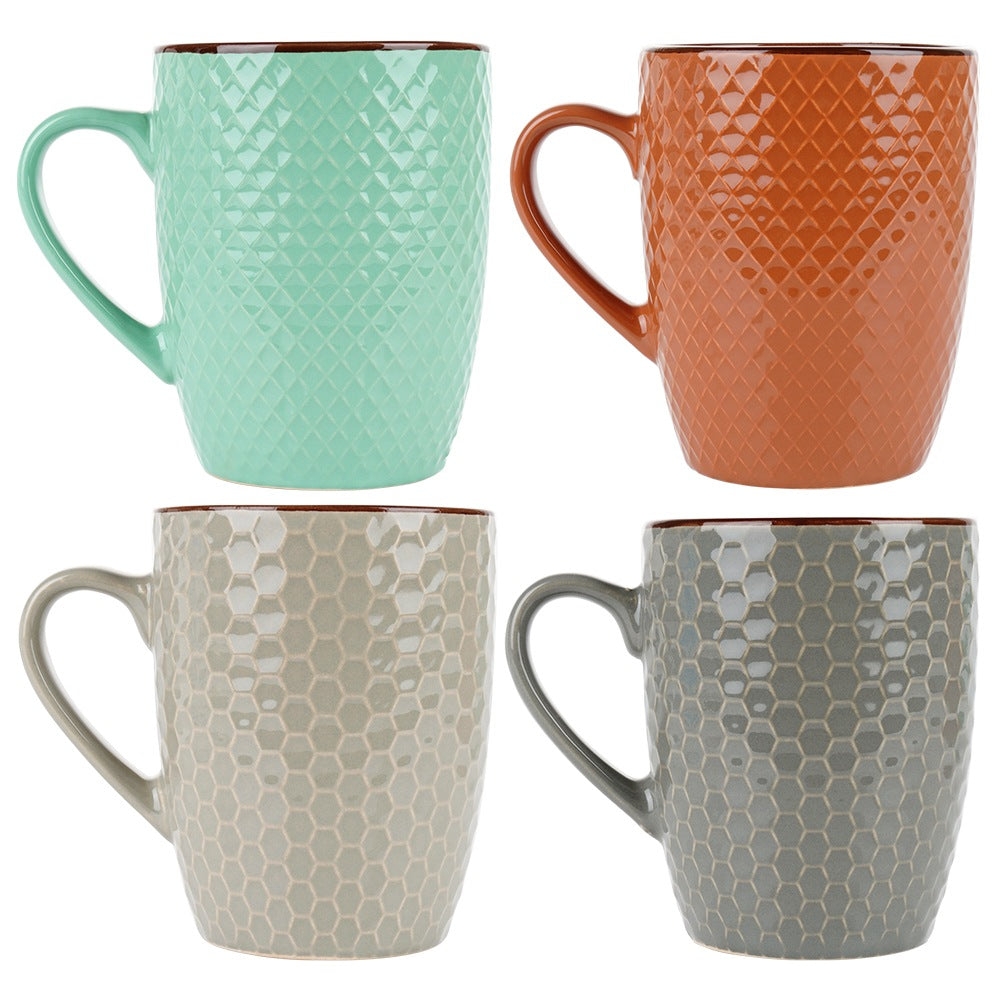 Ceramic mugs 400 ml 4 pcs.