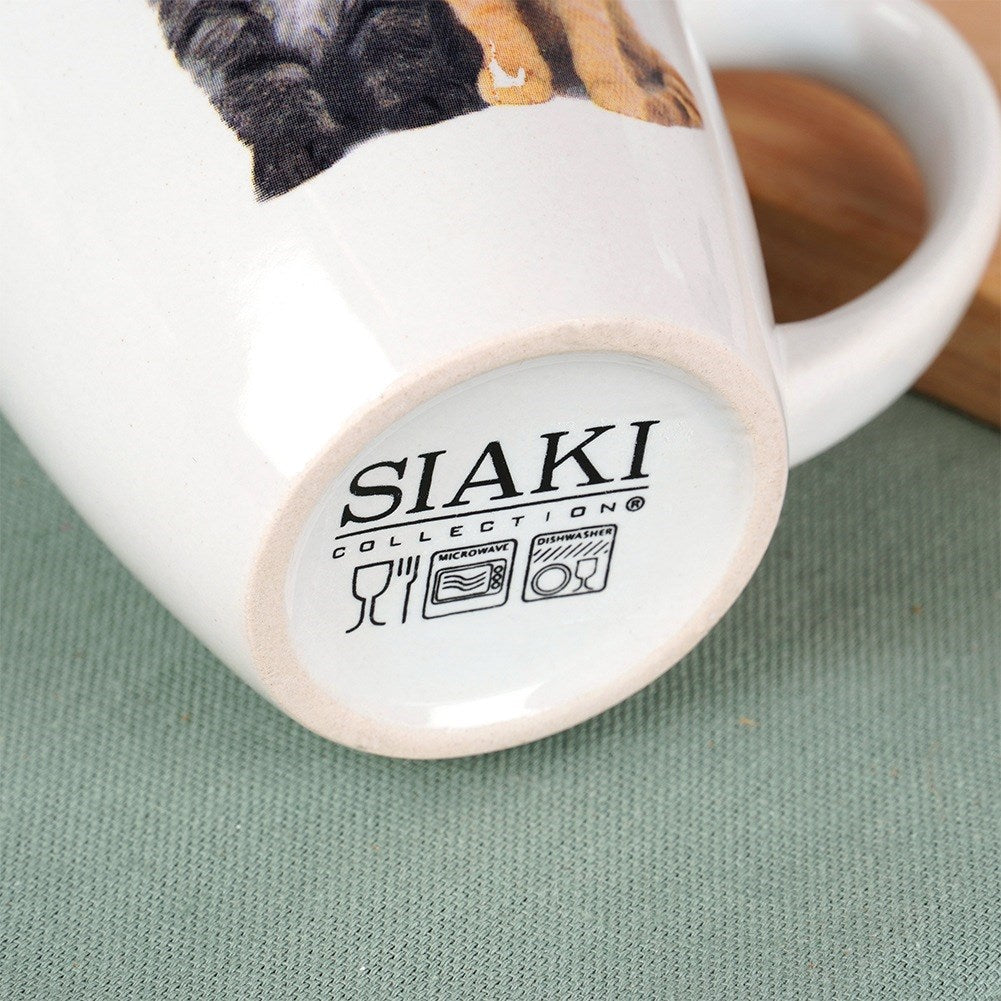 Ceramic mugs cats 220 ml 3 pcs.