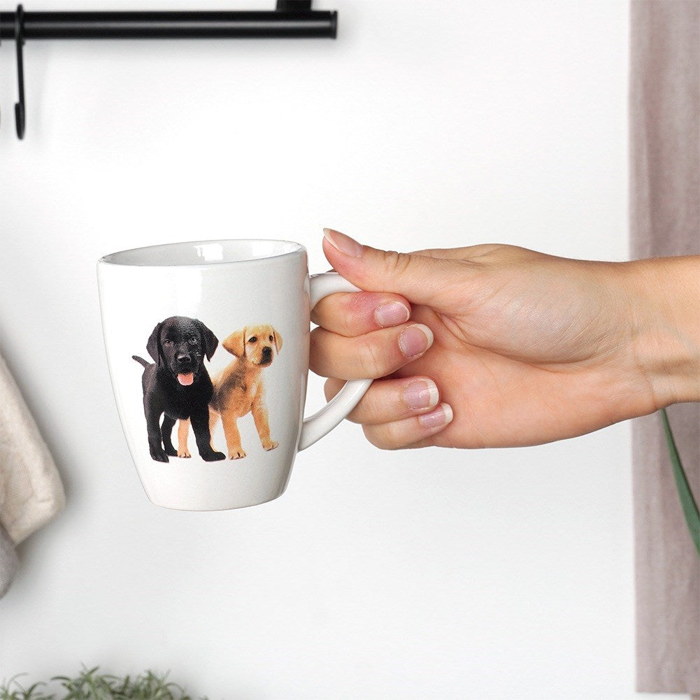 Ceramic mugs dogs 220 ml 3 pcs.