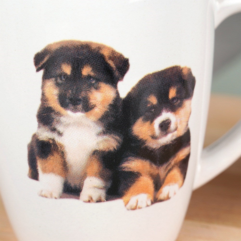 Ceramic mugs dogs 220 ml 3 pcs.