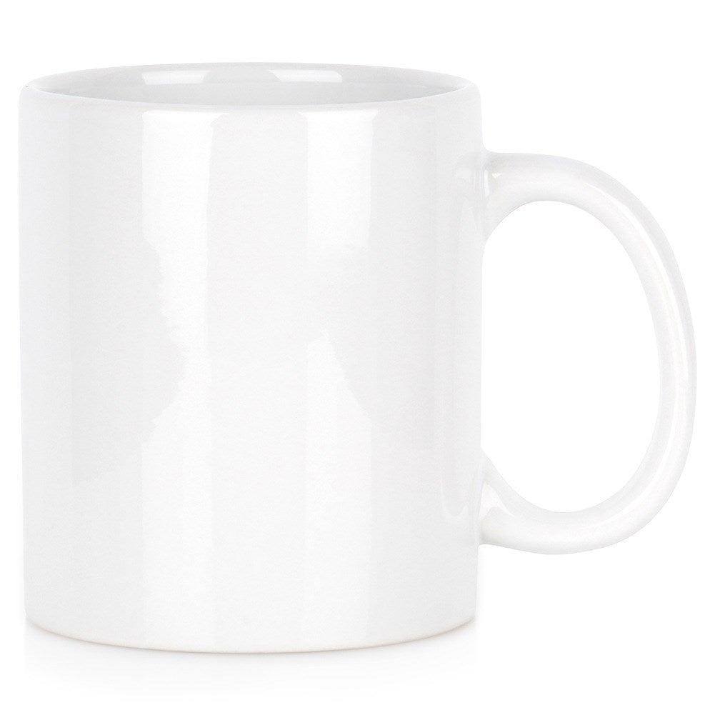 Ceramic mug white 330 ml