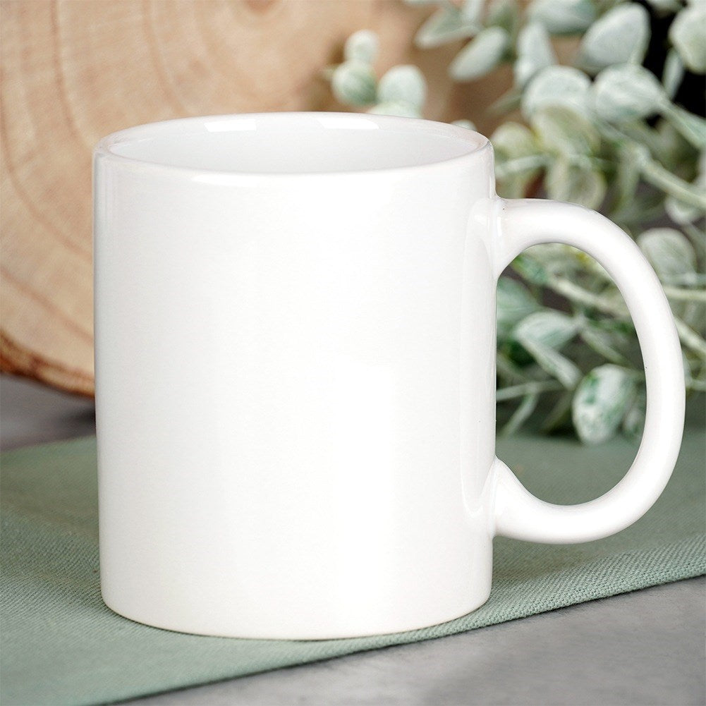 Ceramic mug white 330 ml