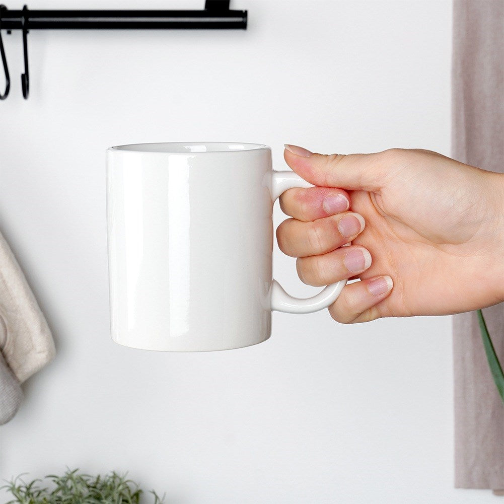 Ceramic mug white 330 ml