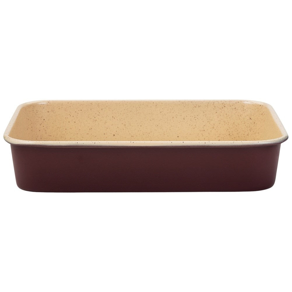 Ceramic oven dish for meat and cakes - gas and electric oven