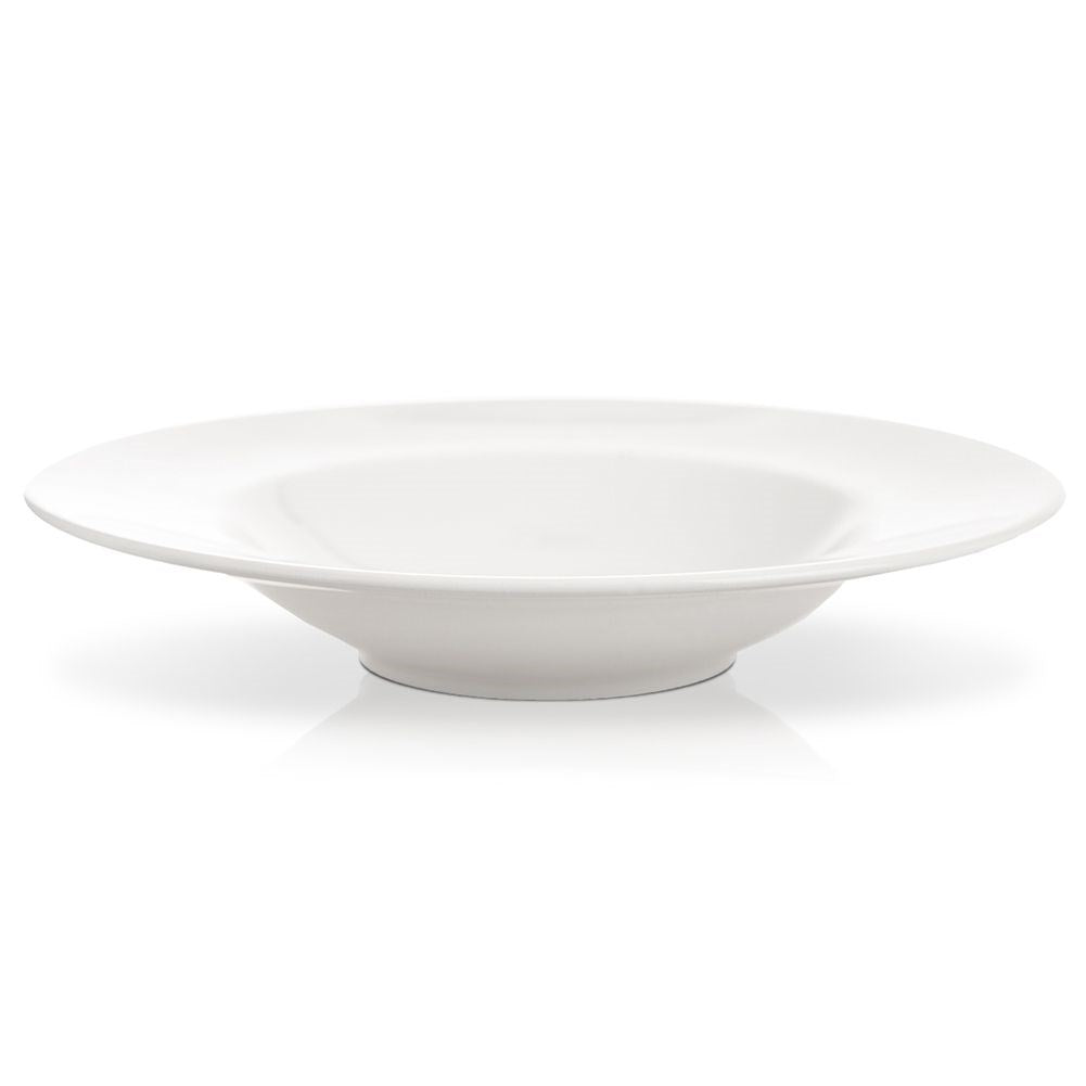Ceramic pasta plate white MONA 28 cm