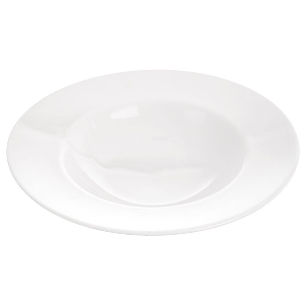 Ceramic pasta plate white MONA 28 cm