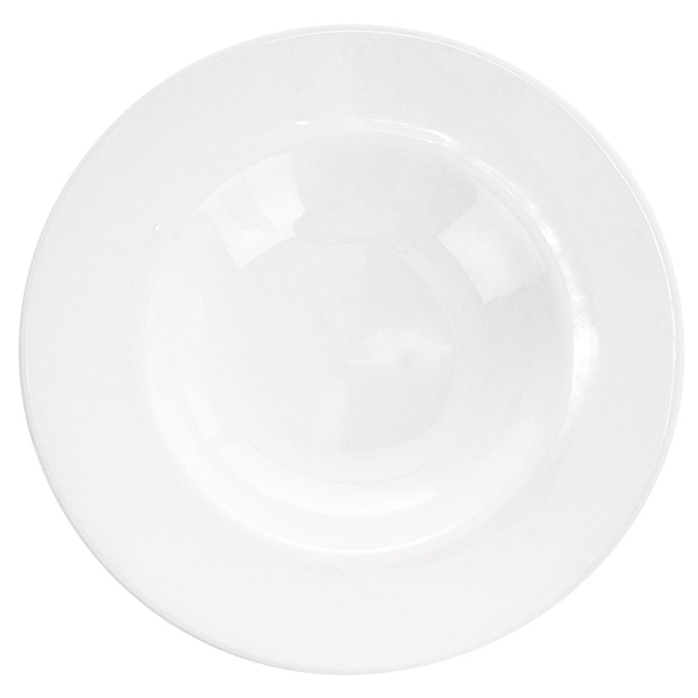 Ceramic pasta plate white MONA 28 cm
