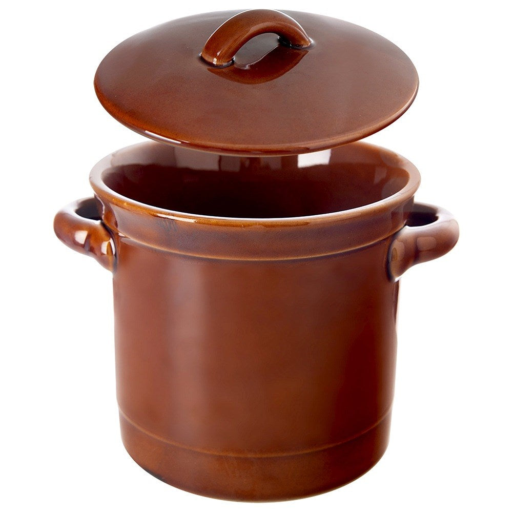 Ceramic pickling container with lid 1 l