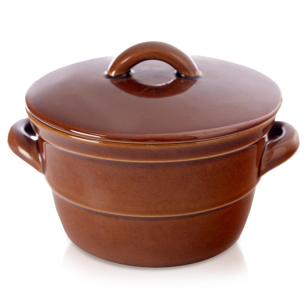 Ceramic pickling container with lid 650 ml