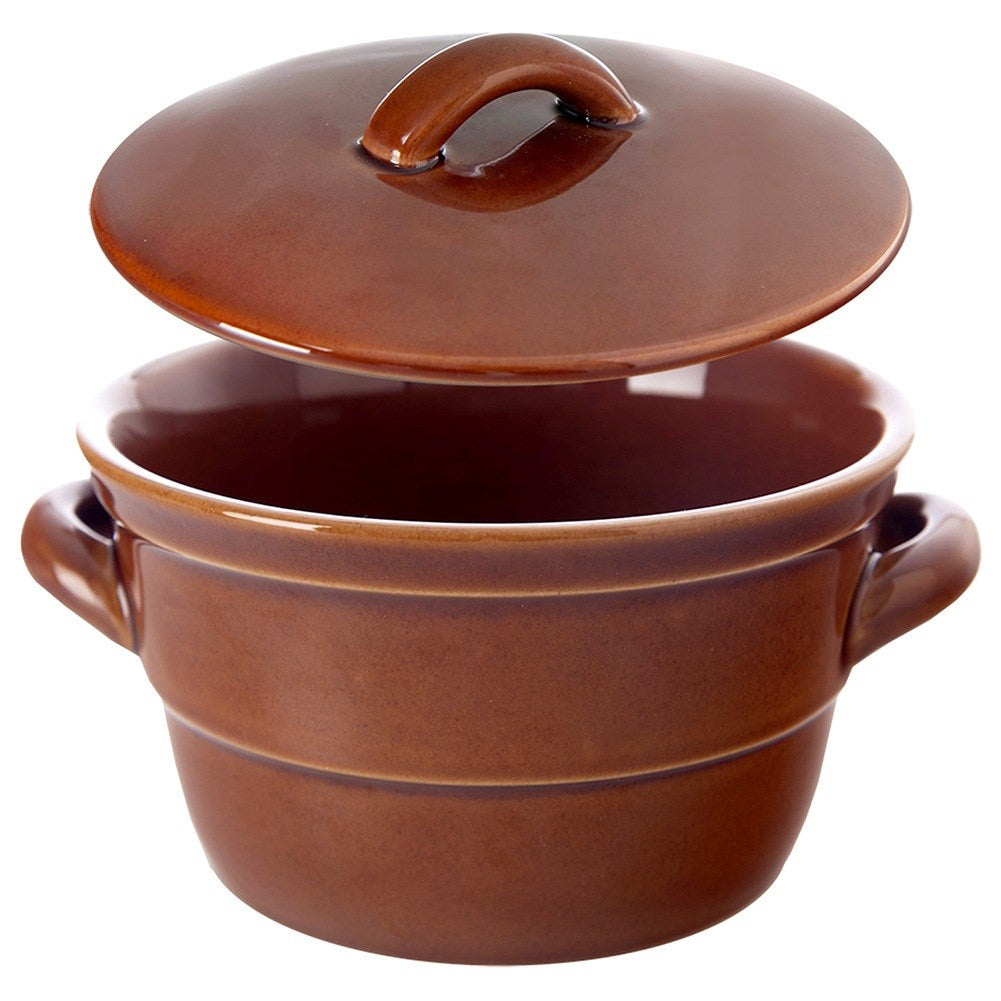 Ceramic pickling container with lid 650 ml
