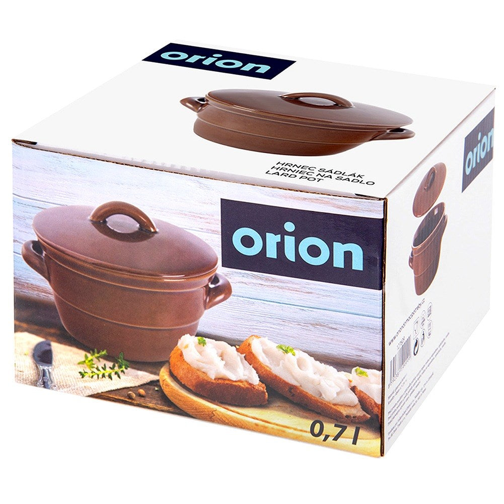 Ceramic pickling container with lid 650 ml