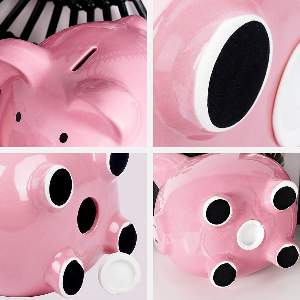 Ceramic piggy bank 22x18x18.5 cm