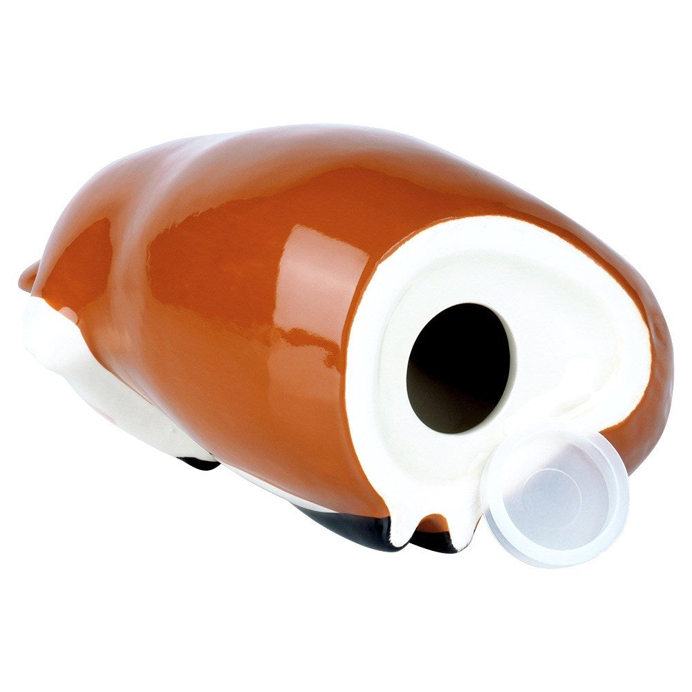 Ceramic piggy bank fox