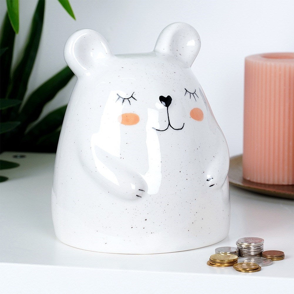 Ceramic piggy bank mouse