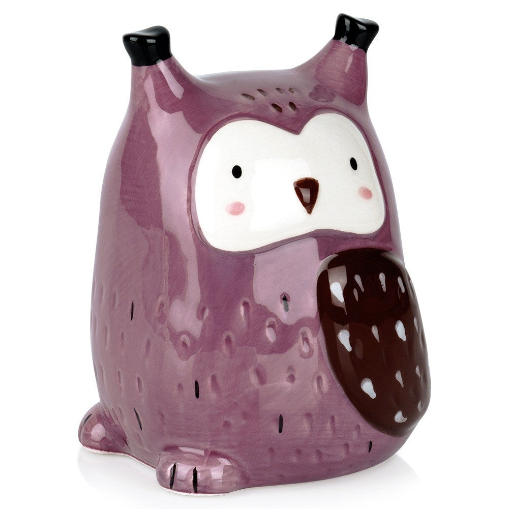 Ceramic piggy bank owl
