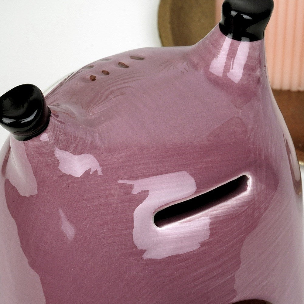 Ceramic piggy bank owl