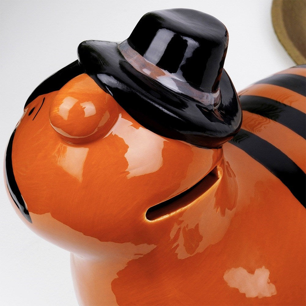 Ceramic piggy bank tiger