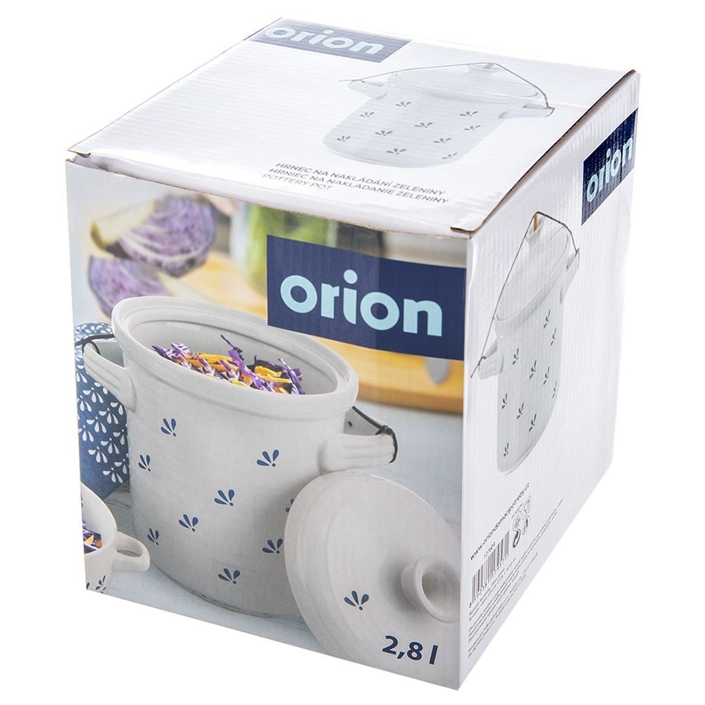 Ceramic pot for pickling vegetables - durable and stylish