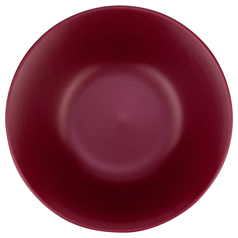 Ceramic salad bowl, burgundy, SOHO, 23.5 cm, 1.1 l