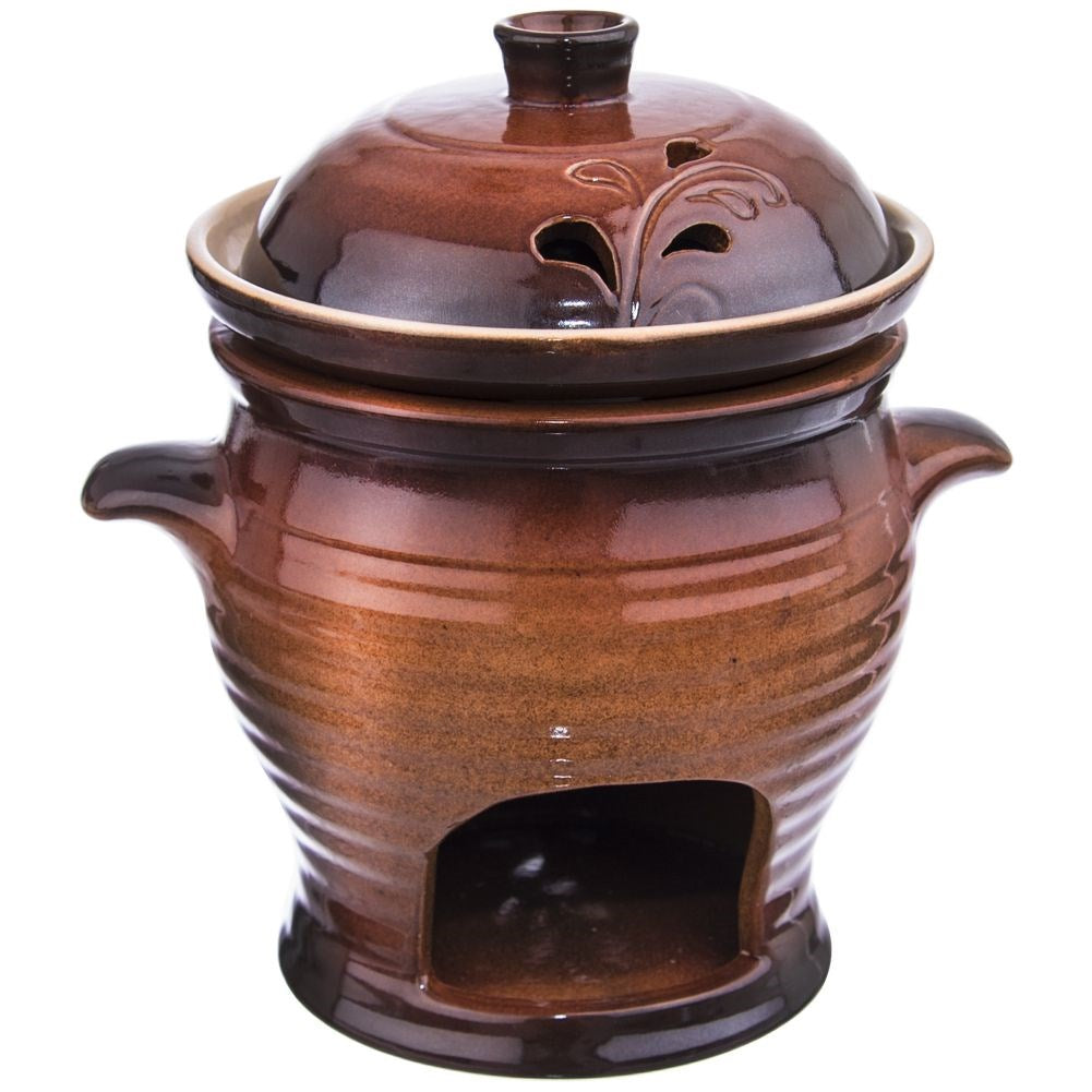 Ceramic scented fireplace