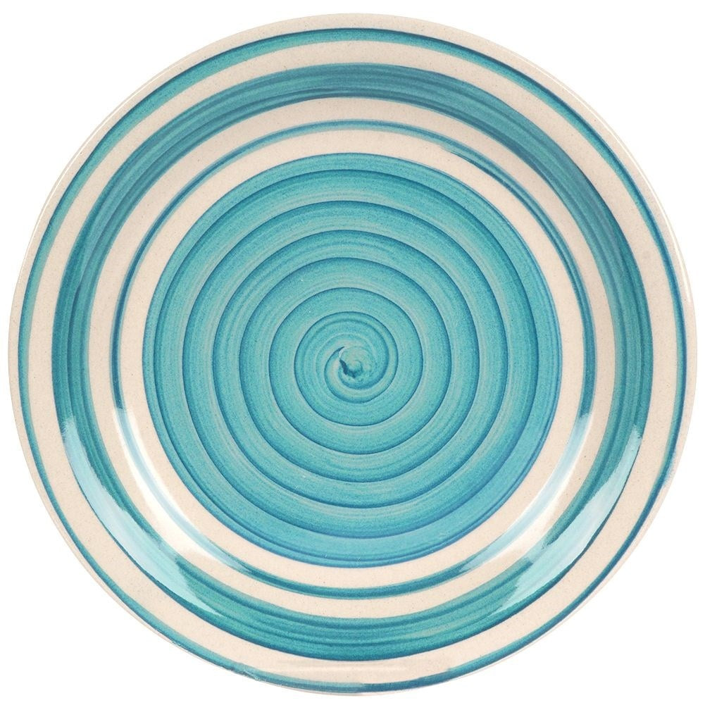 Ceramic set for 4: Trendy colors, 16 pieces