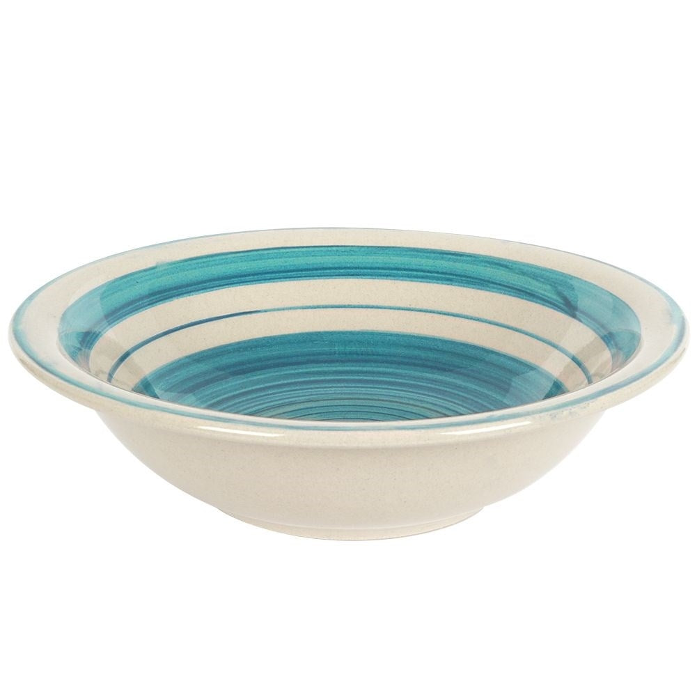 Ceramic set for 4: Trendy colors, 16 pieces