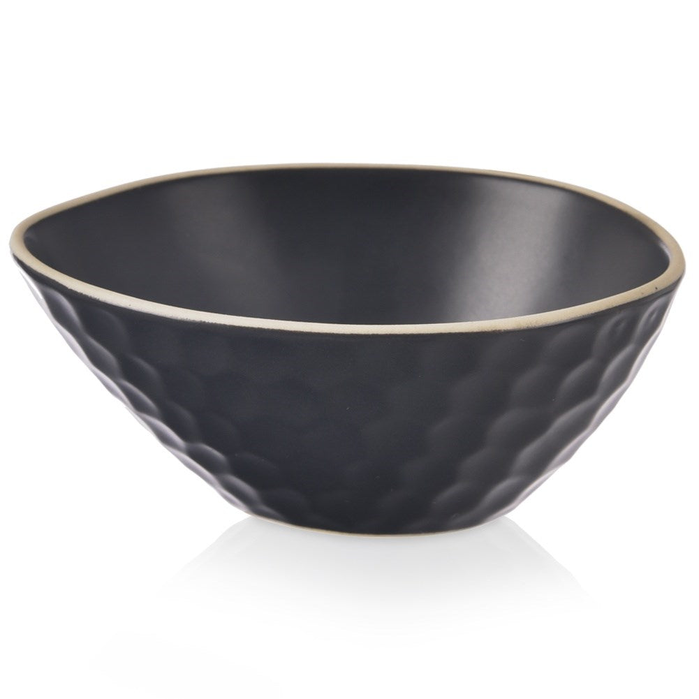 Ceramic snack bowl black TEA TIME 130 ml