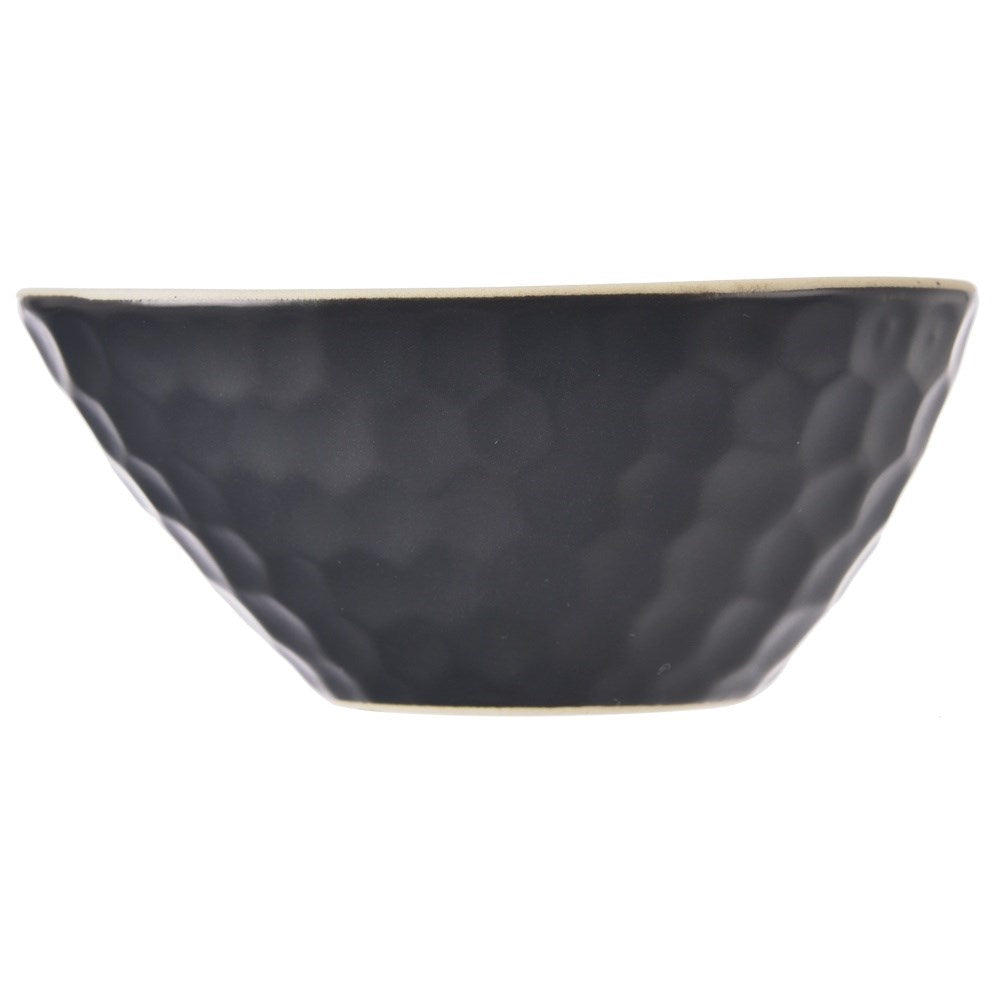 Ceramic snack bowl black TEA TIME 130 ml