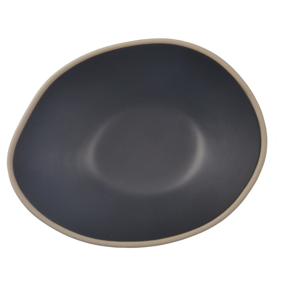Ceramic snack bowl black TEA TIME 130 ml