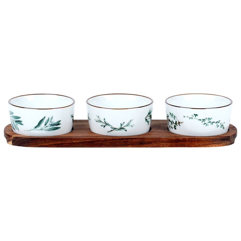 Ceramic snack bowls 30 cm 4 pcs.