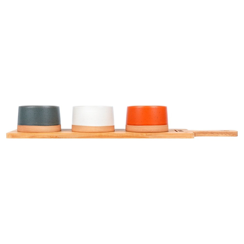 Ceramic snack bowls 48 cm 4 pcs.