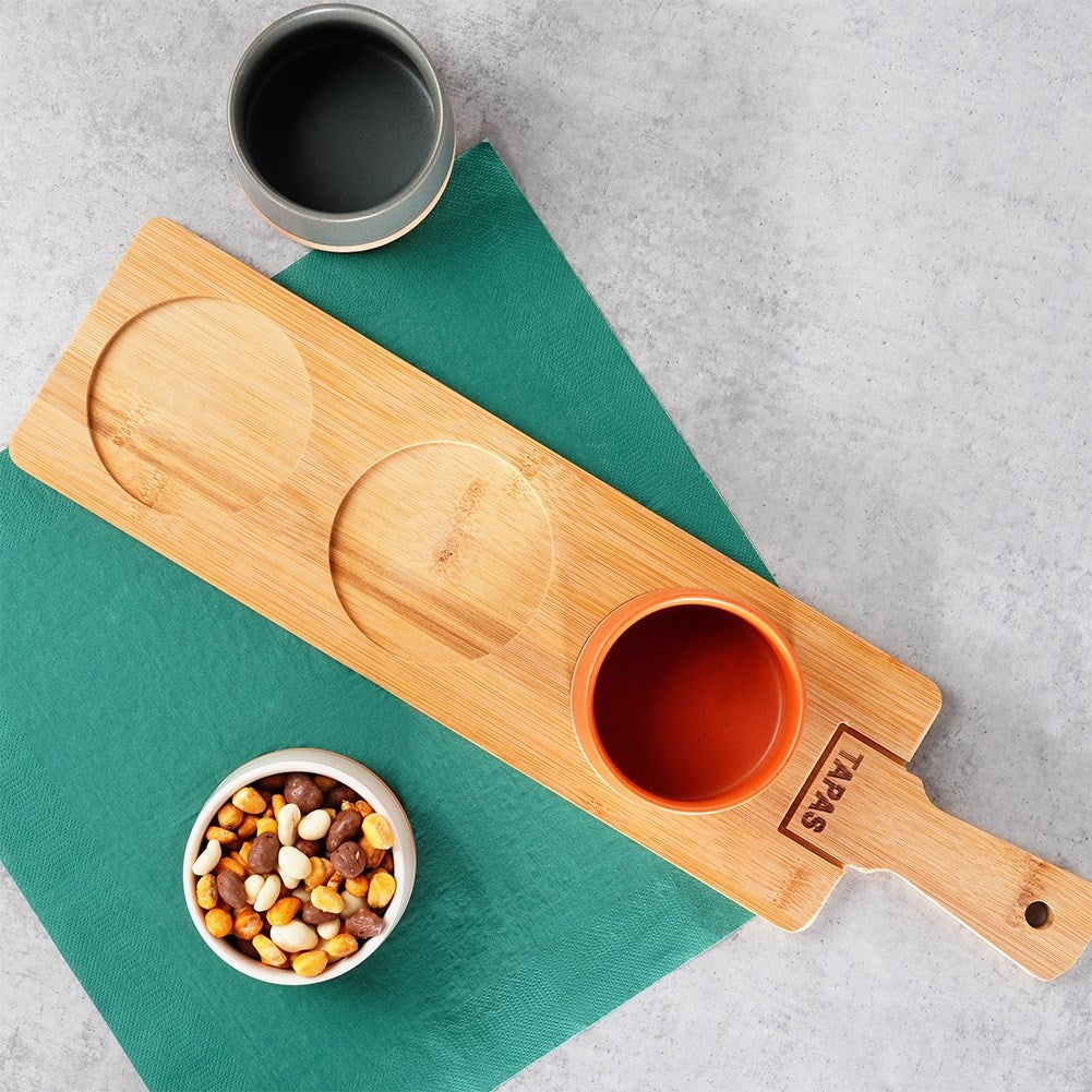 Ceramic snack bowls 48 cm 4 pcs.