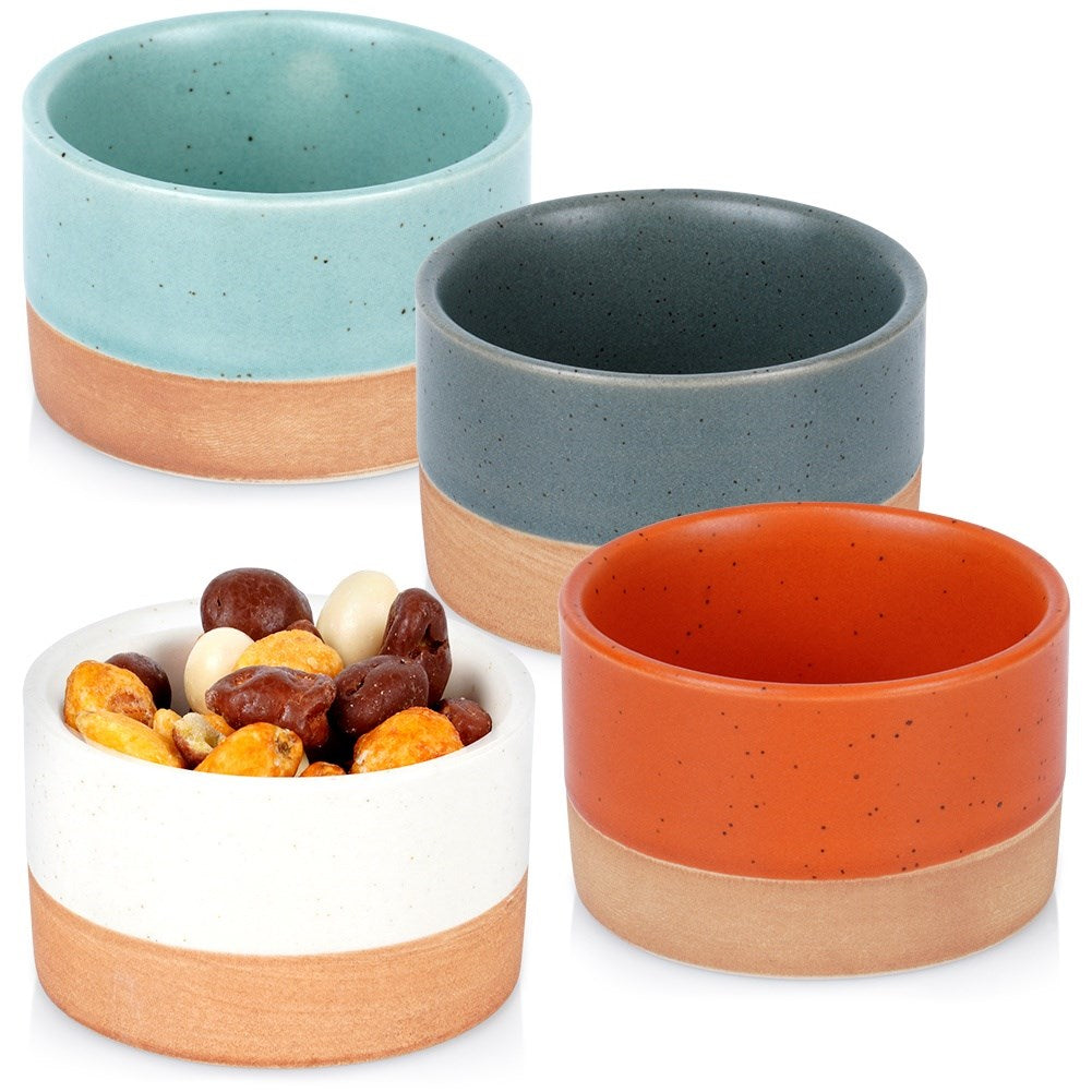 Ceramic snack bowls 75 ml, 6.5 cm 4 pcs.