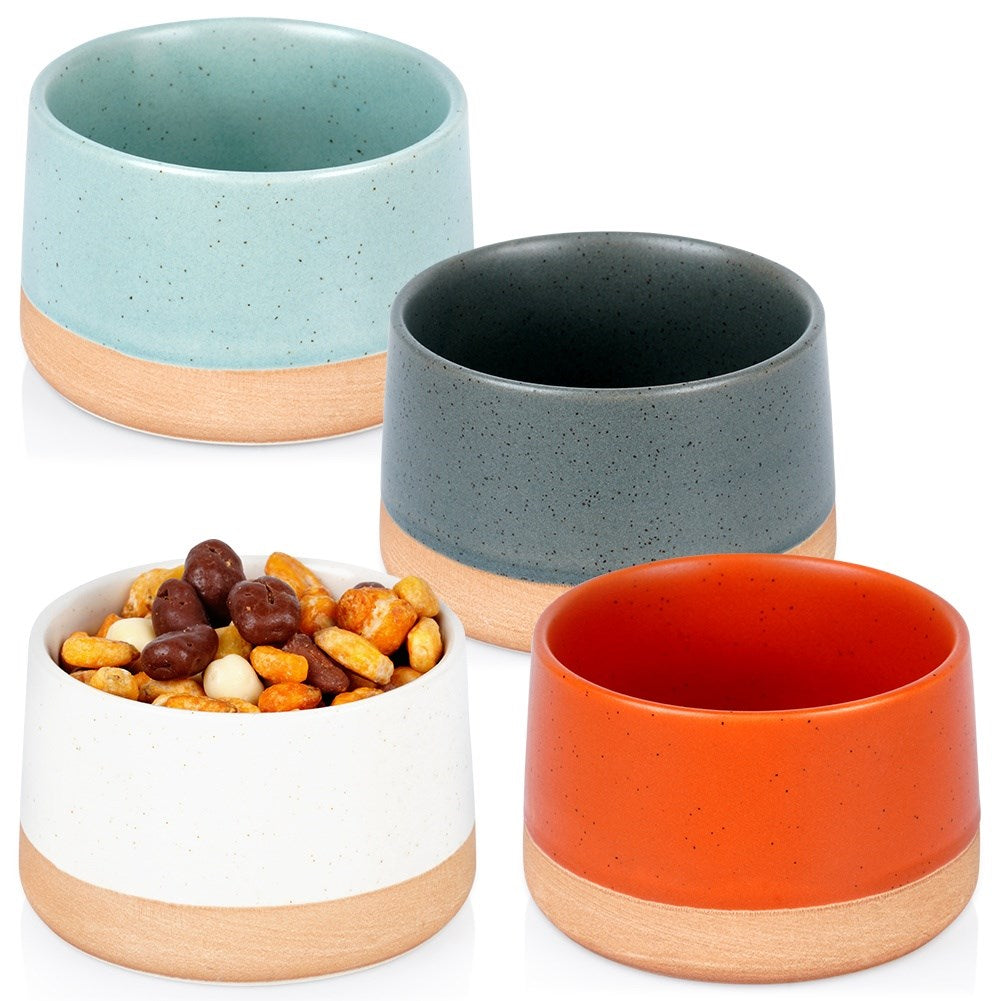 Ceramic snack bowls 9.5 cm, 220 ml 4 pcs.