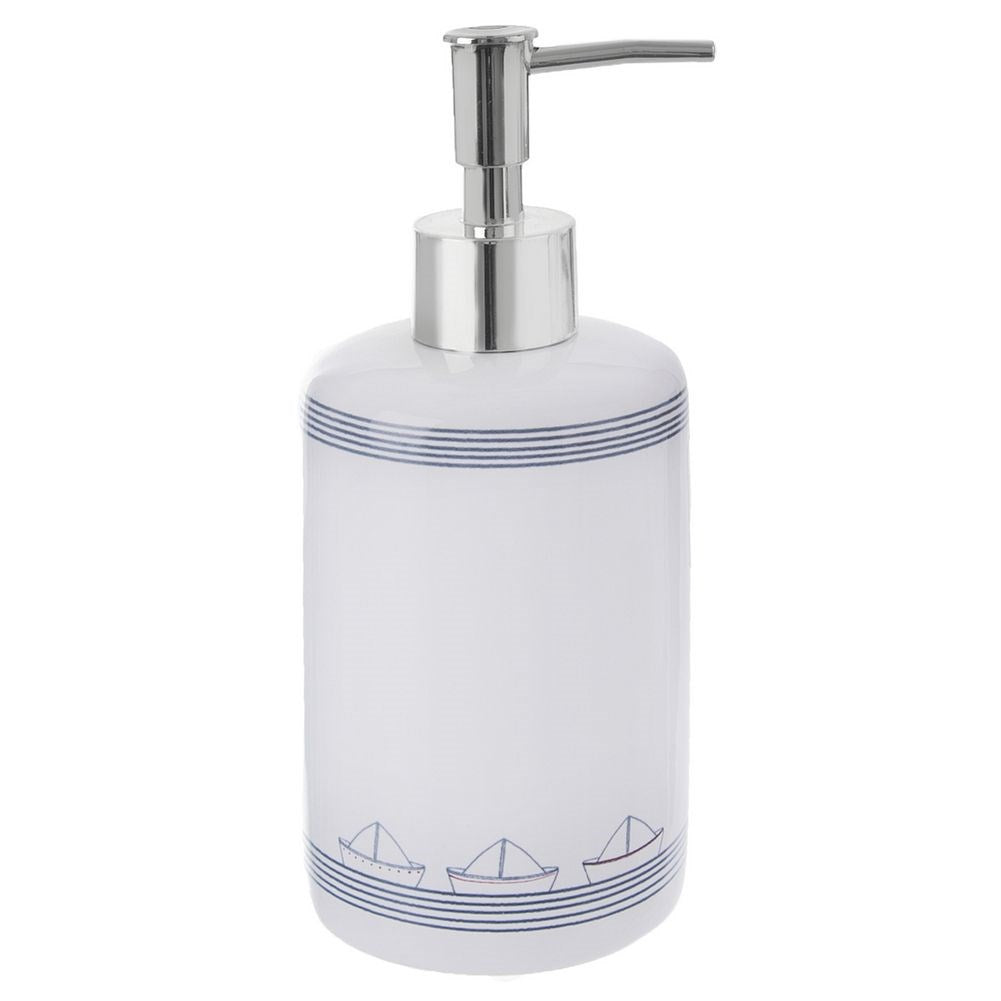 Ceramic soap dispenser white 330 ml