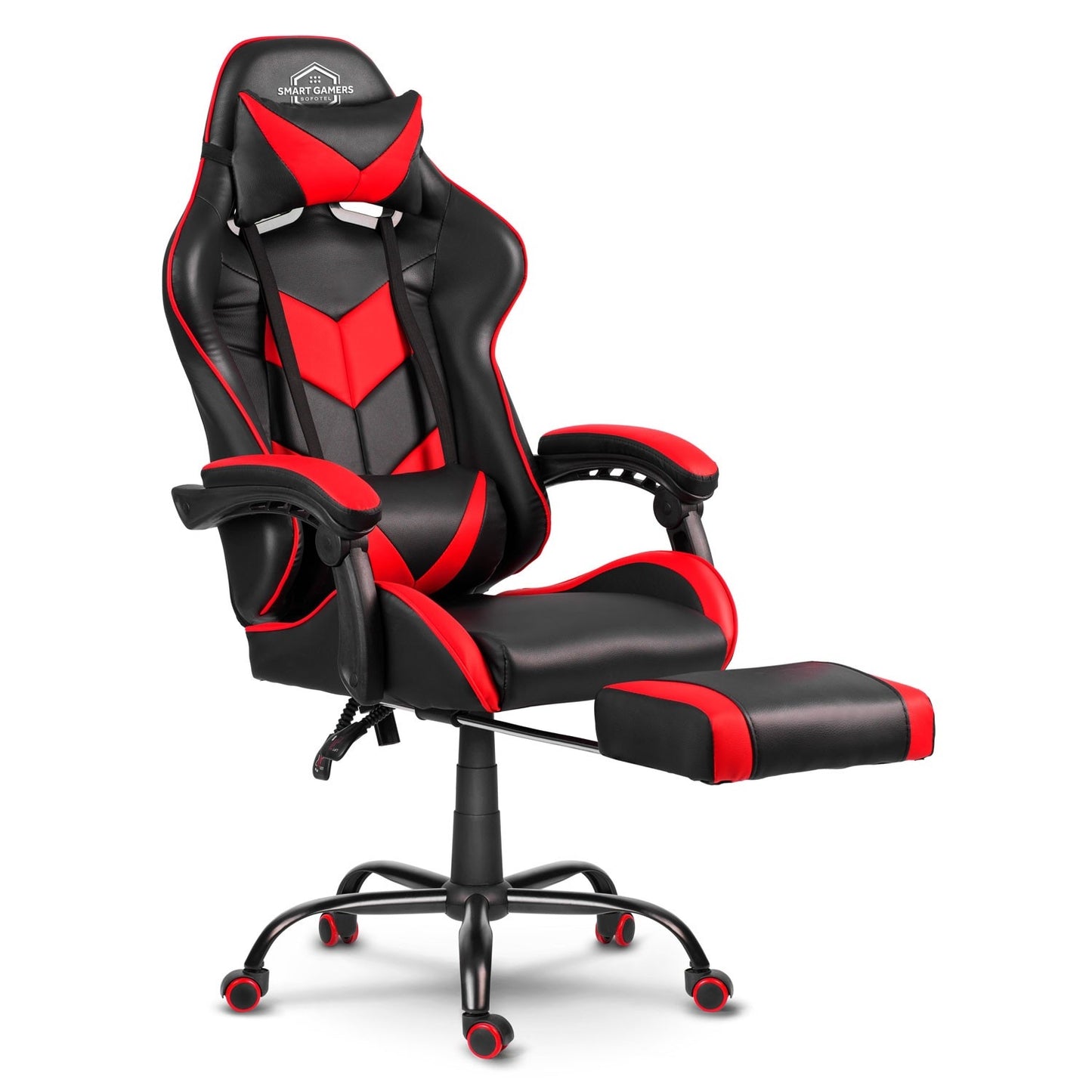 Cerber armrests, red, pair