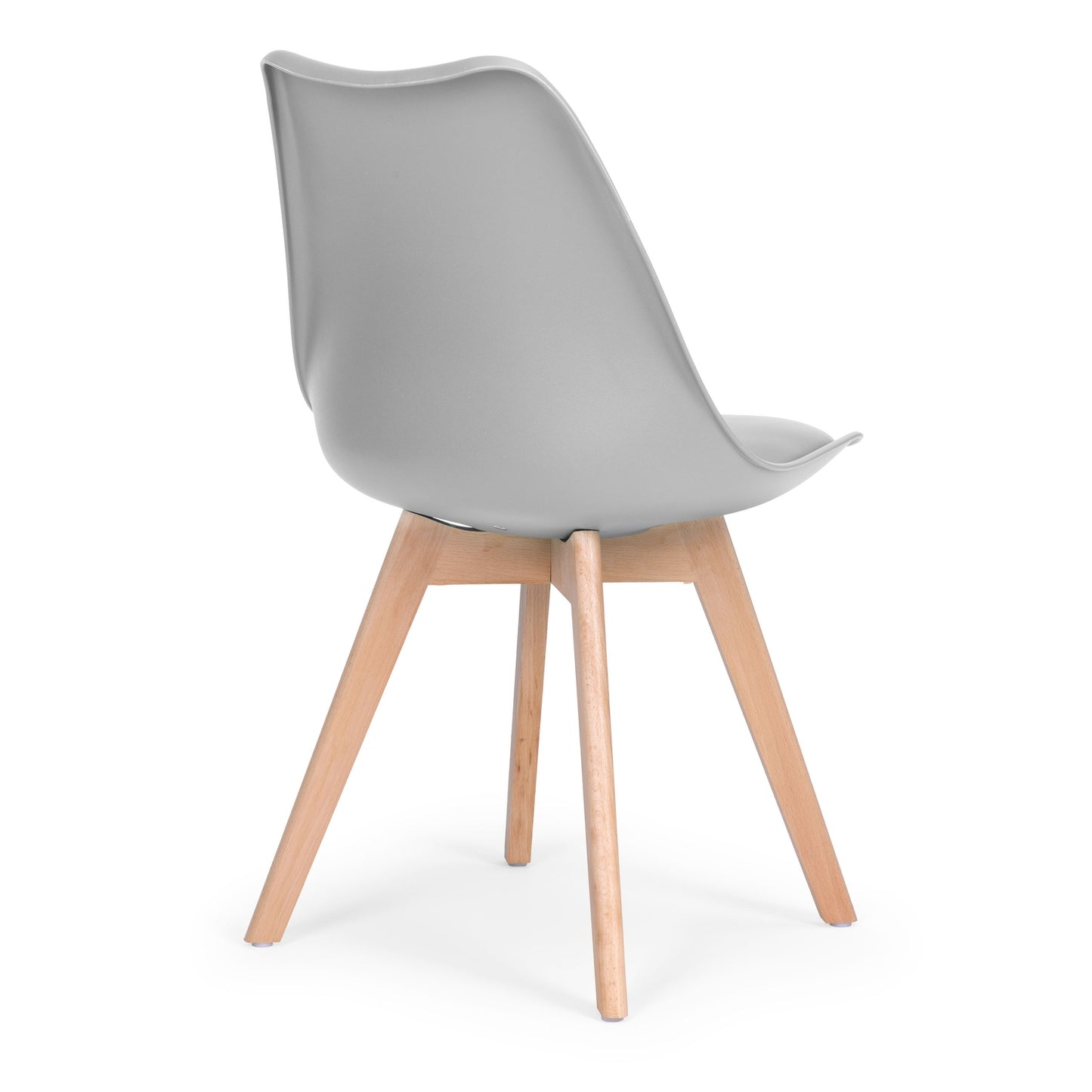 Chair, set of chairs for the living room and dining room with a cushion, Light gray ModernHome