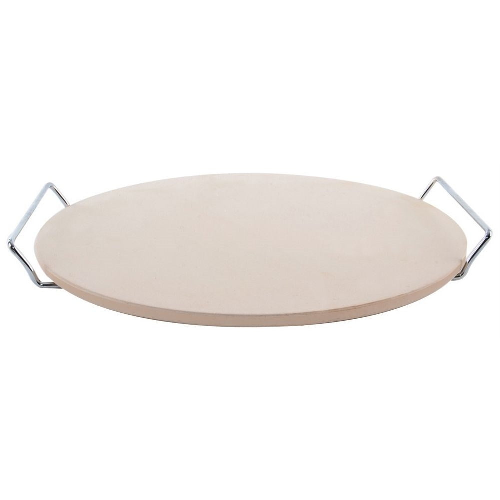 Chamotte pizza stone for crispy and evenly baked pizza