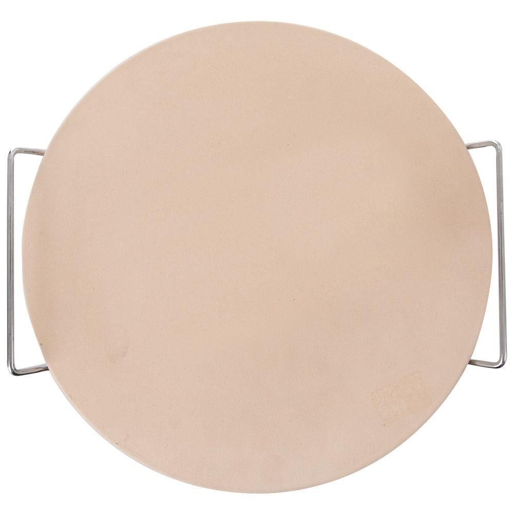 Chamotte pizza stone for crispy and evenly baked pizza