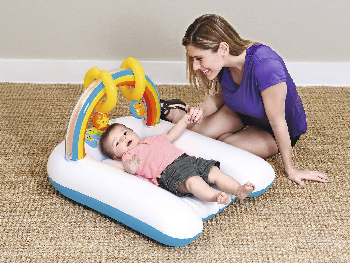 Changing mat, inflatable changing table 81 x 63 x 46 cm Bestway 52241