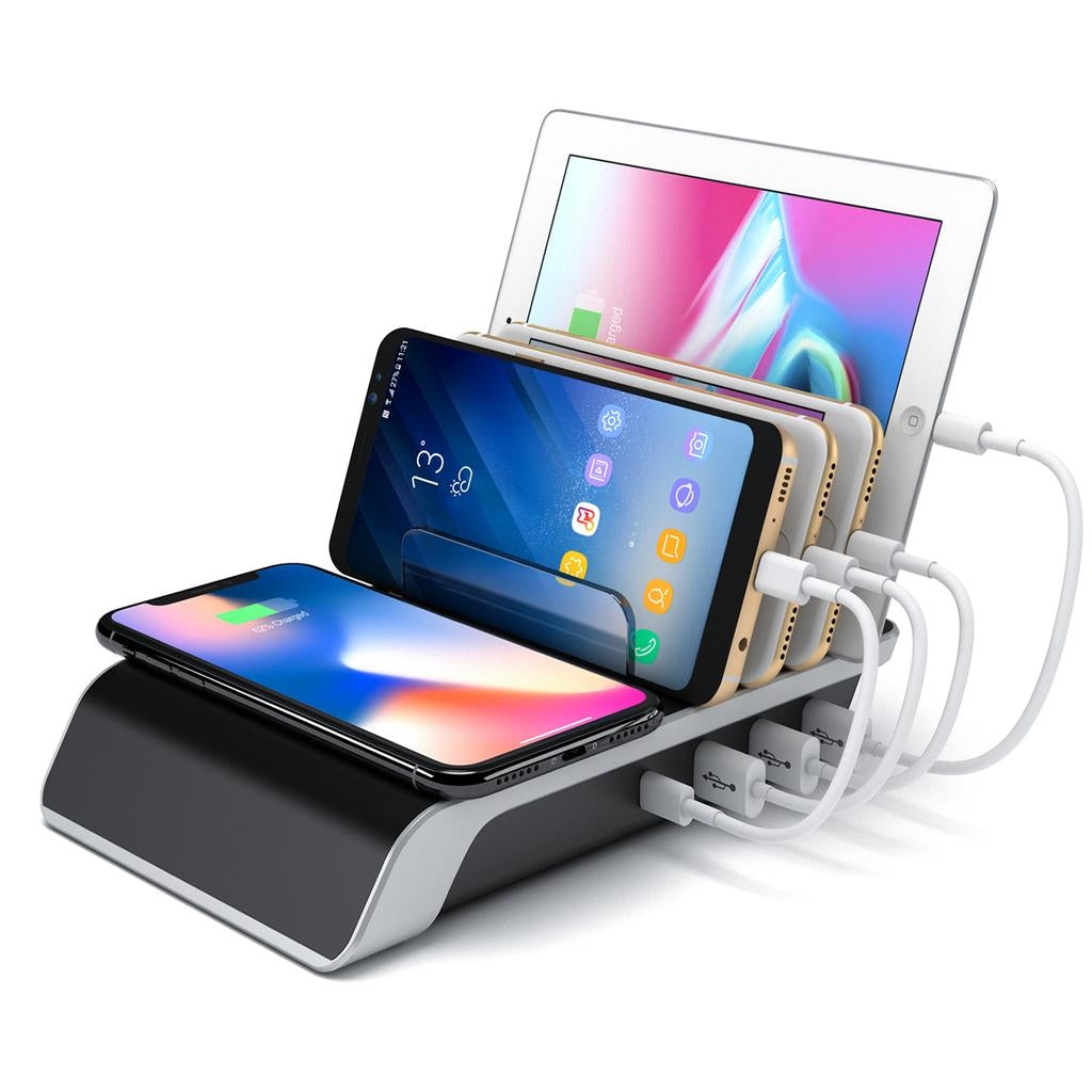 Charging station with Wireless Charging, 12A, 45W