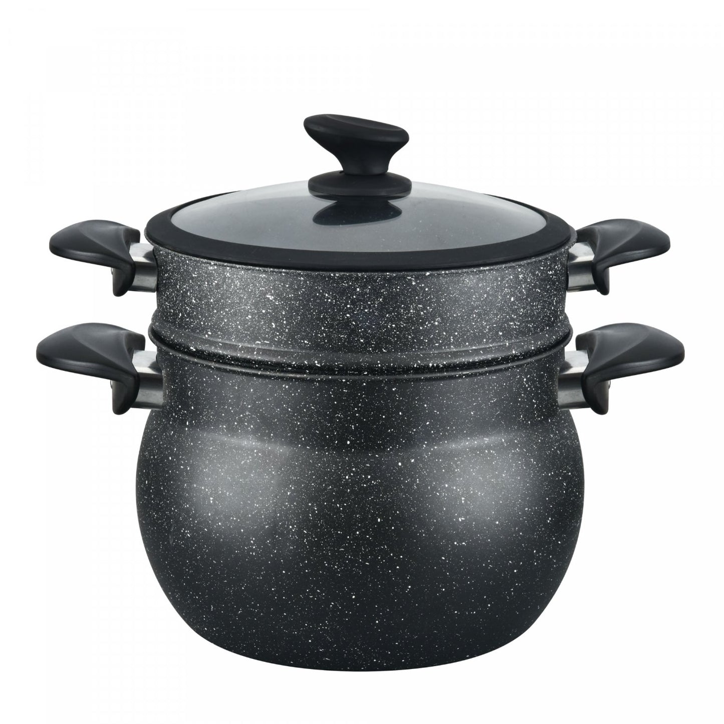 Cheffinger CF-COUS8: 8L Marble Coated Steam Cooker Couscous Pot