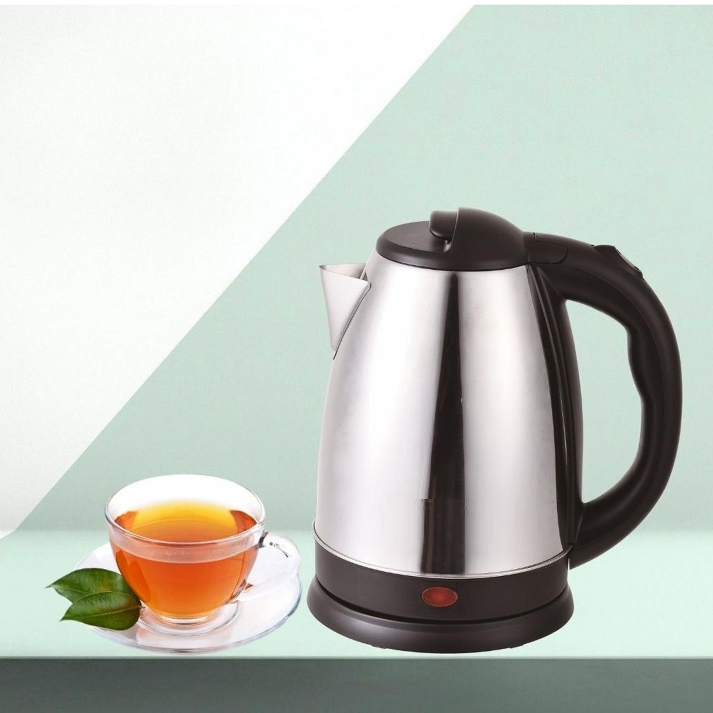 Cheffinger CF-SSK1.8: 1.8L Stainless Steel Cordless Kettle - 1500W