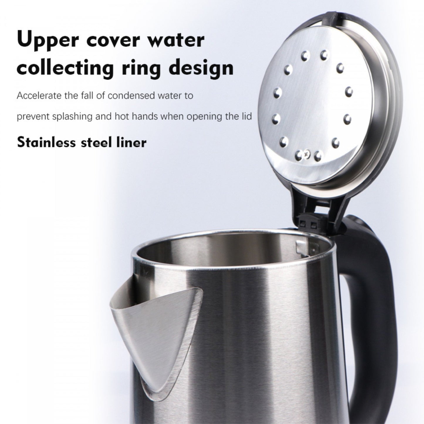 Cheffinger CF-SSK20: 2.3 L Electric Water Kettle - 2000W